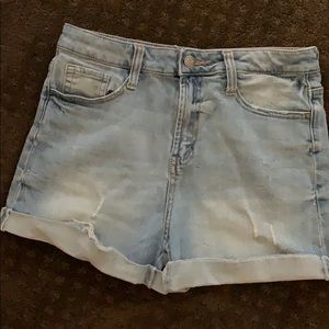 Treasure & Bond high waisted boyfriend short